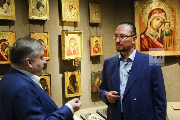 Валерий Сорокин планирует выставить в музее икону, которую носили на закладку новых зданий в Казани в начале XX века
